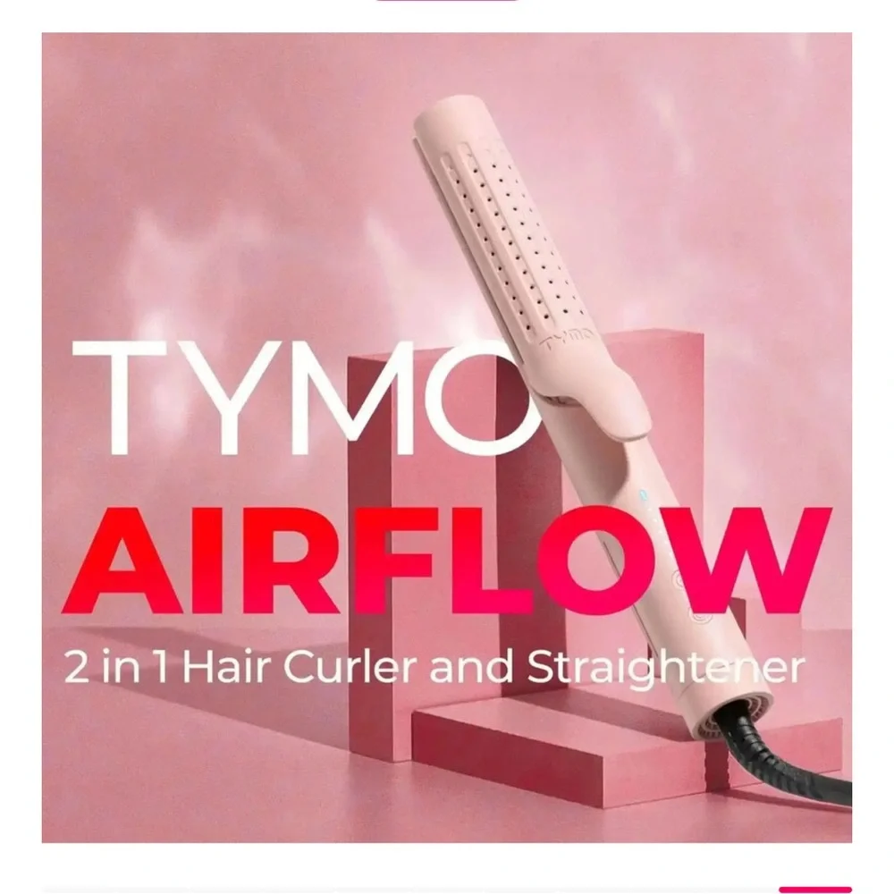 Pink Women’s Hair Styling Wand - TYMO